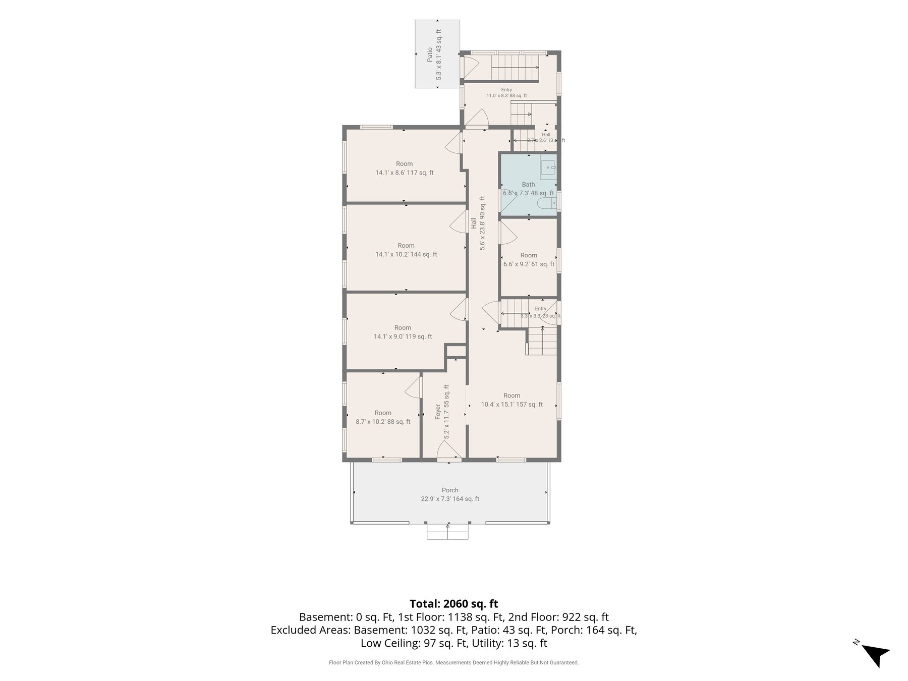 Floor plan 1 — 3987 Broadview Road