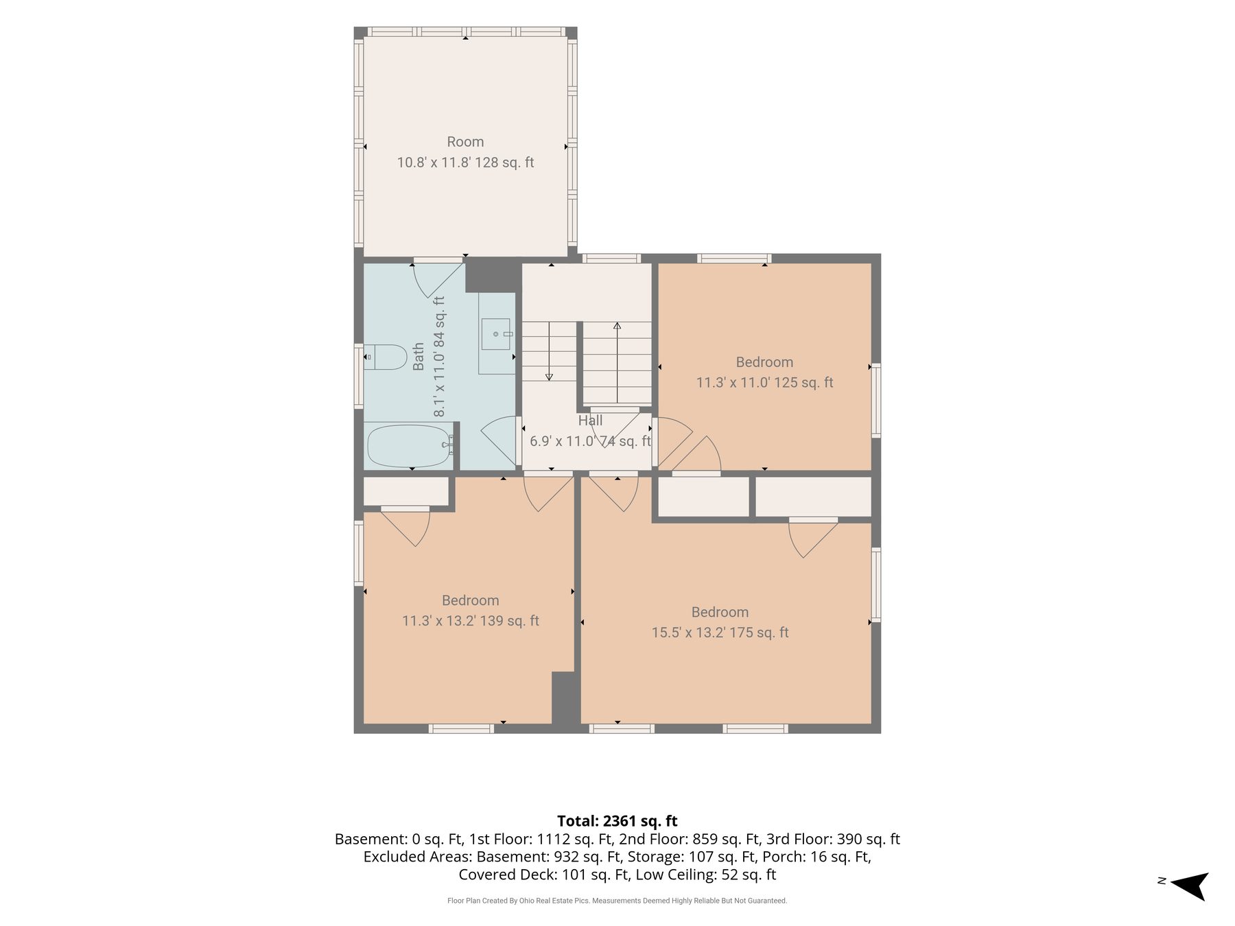 Floor plan 1 — 2603 Princeton
