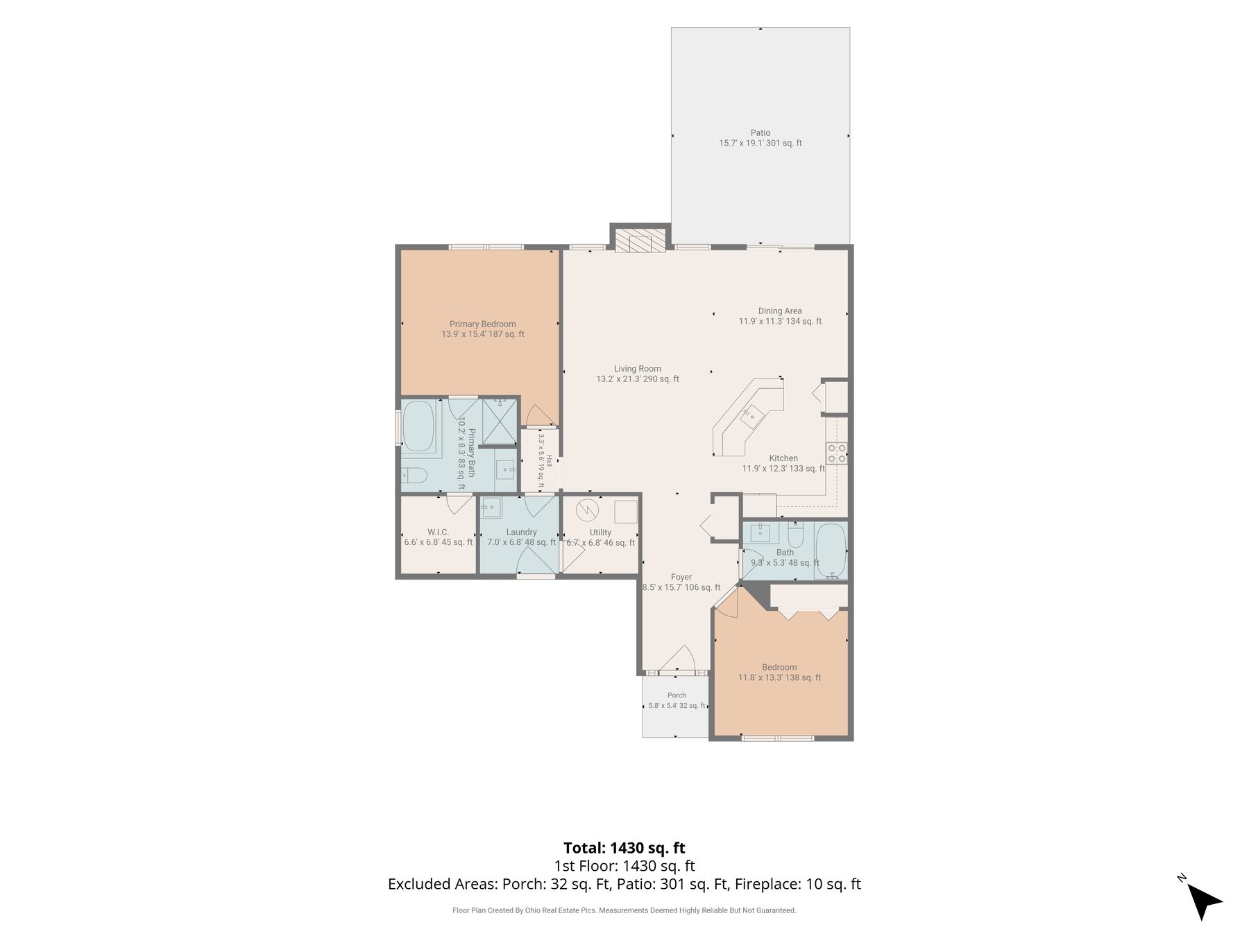 Floor plan 1 — 3382 Coopers Trail