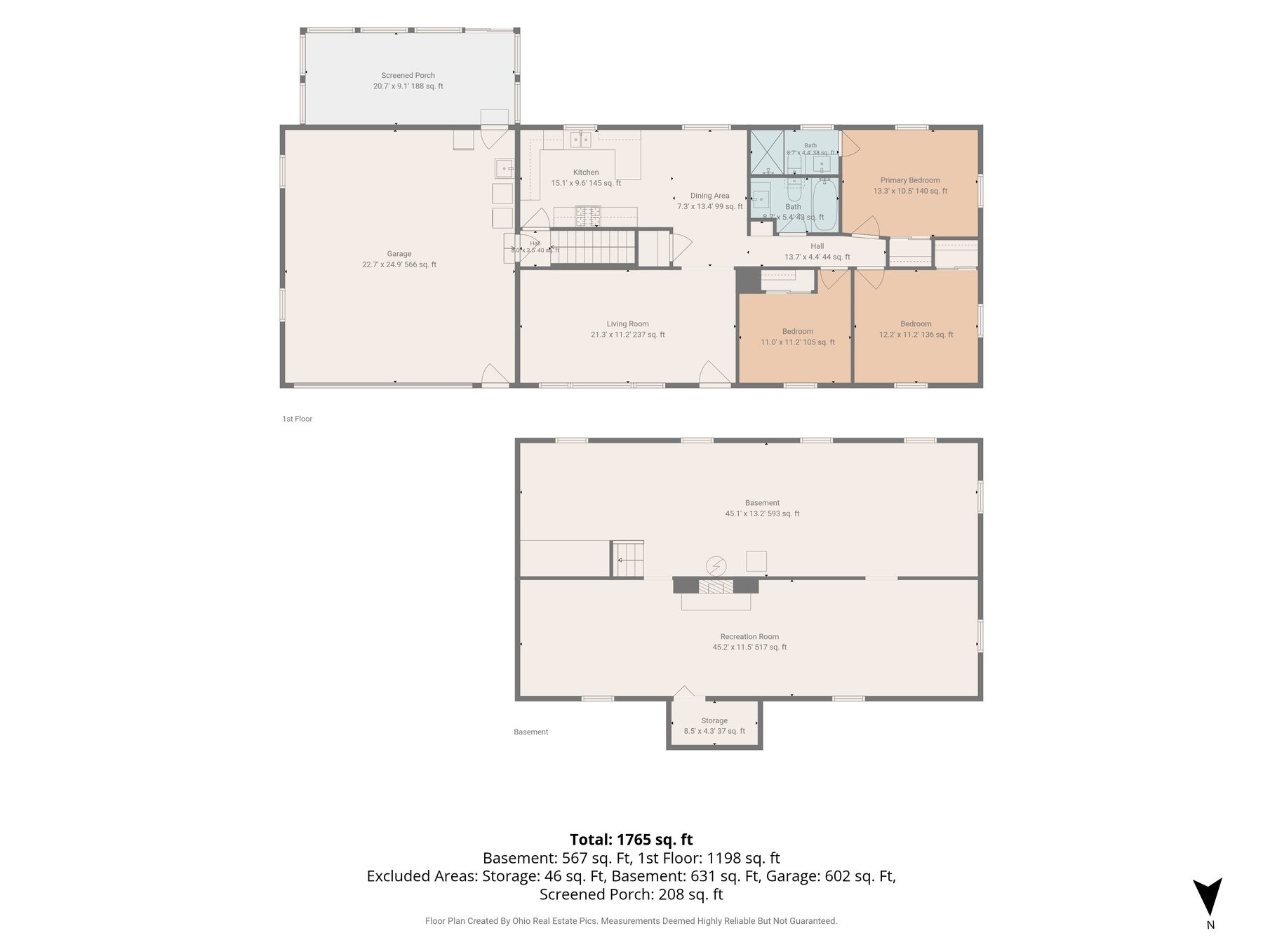 Floor plan 3 — 1264 Everbright Drive