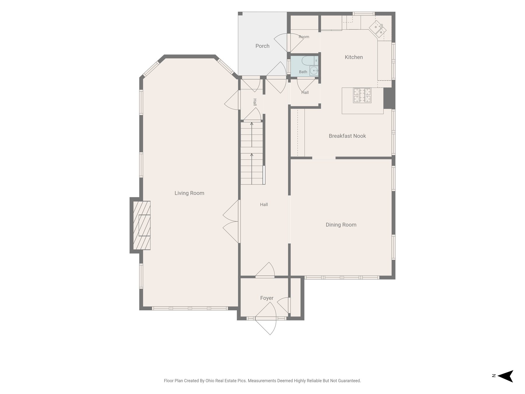 Floor plan 2 — 3319 Kenmore Rd
