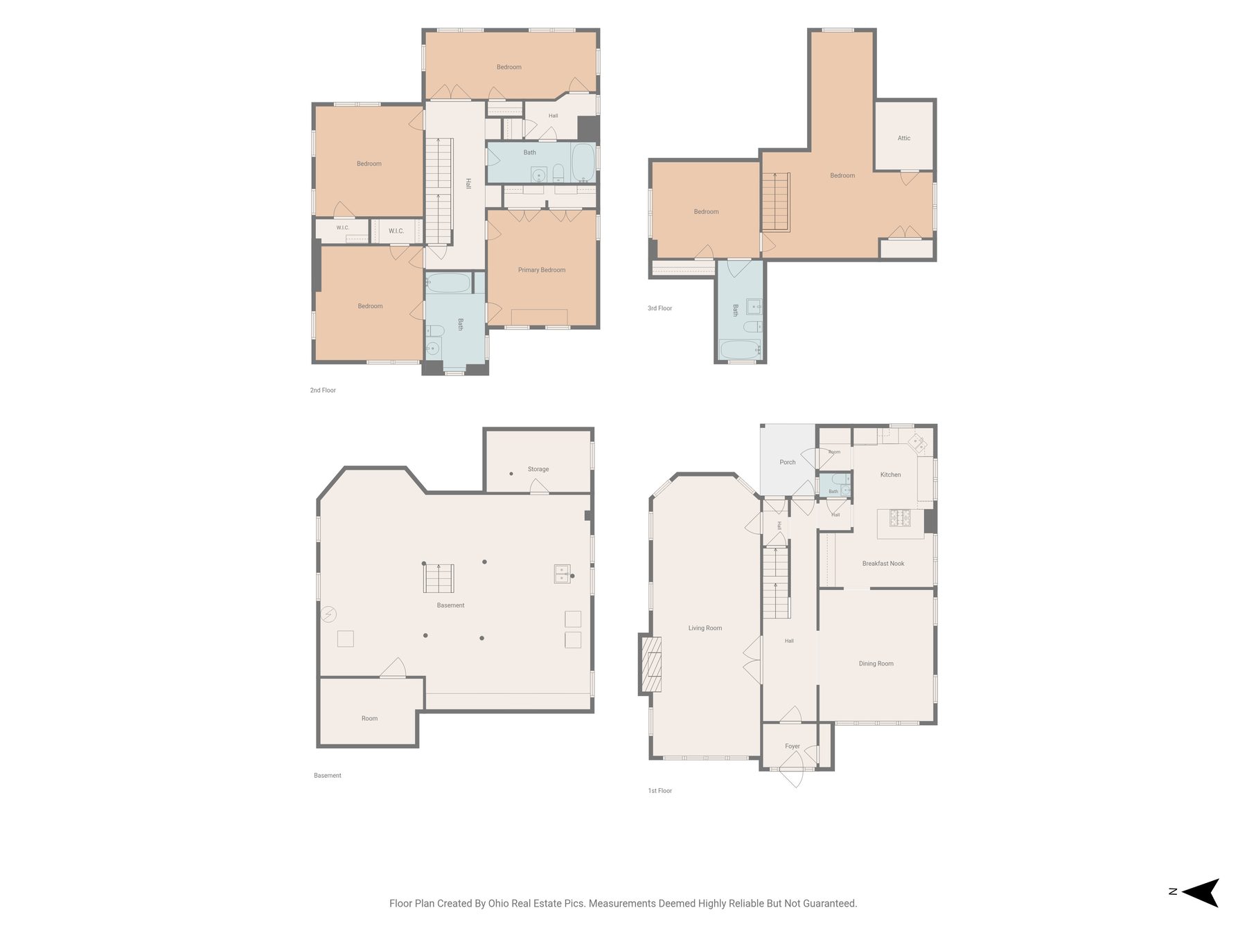 Floor plan 5 — 3319 Kenmore Rd
