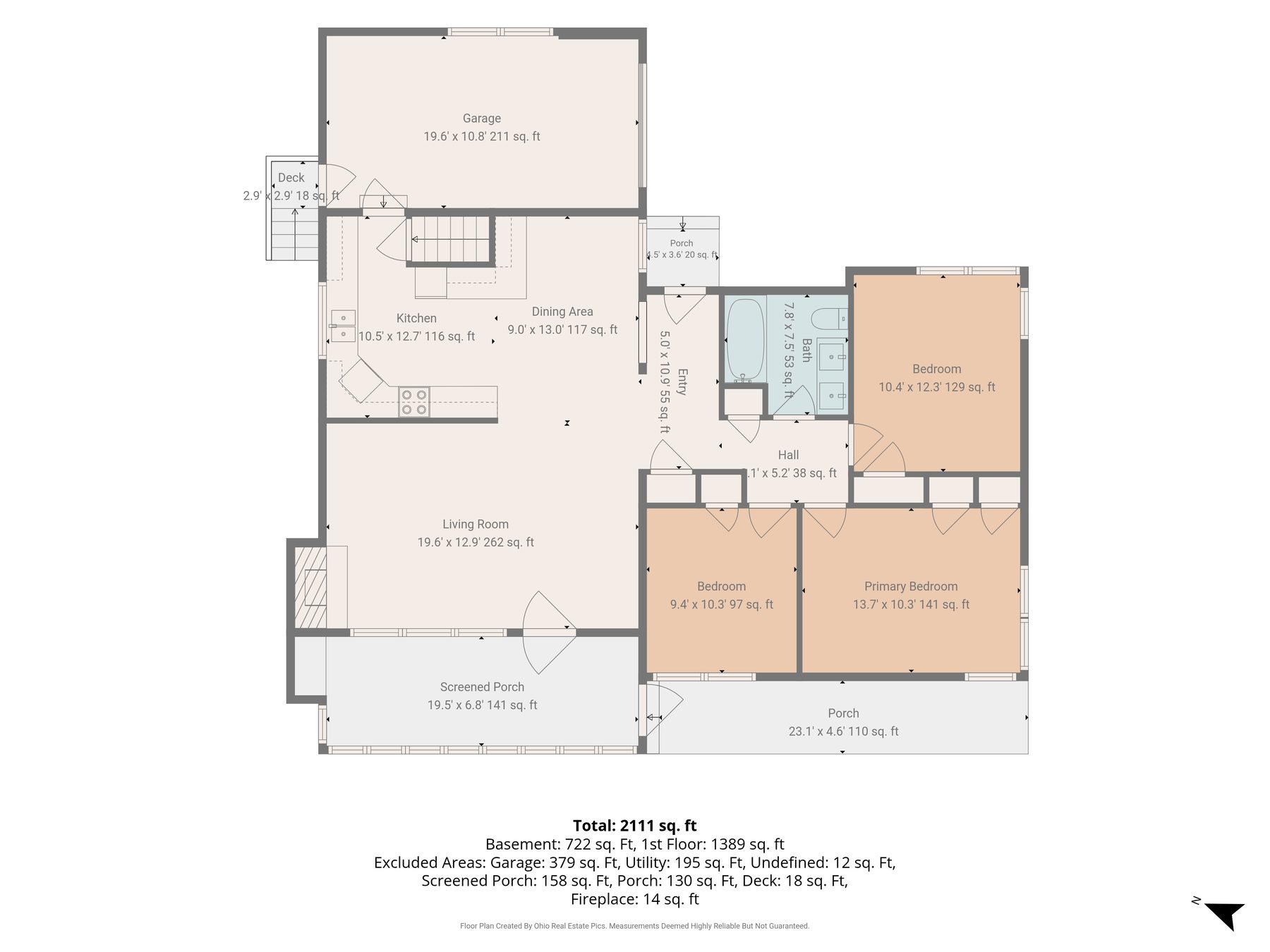 Floor plan 1 — 1908 Valley Road