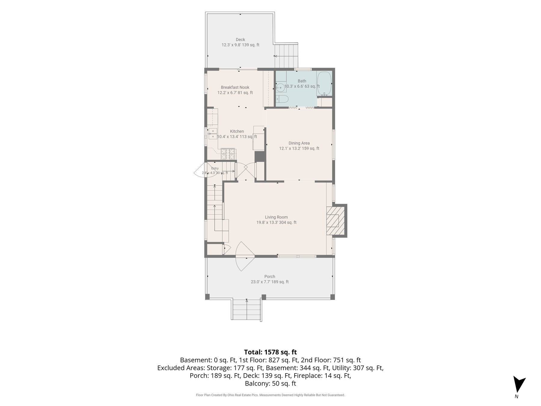 Floor plan 1 — 160 Claremont Avenue Northwest